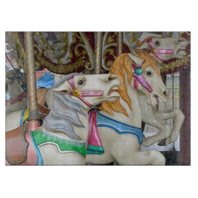Planche À Découper Chevaux de carrousel (Devant)