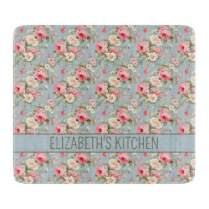 Planche À Découper Chic Chic Cottage Roses et Flower