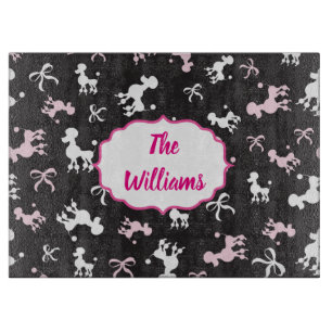 Planche À Découper Chic Poodle Passion