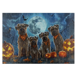 Planche À Découper Chien de la baie de Chesapeake Halloween épouvanta