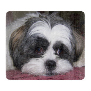 Planche À Découper Chien de Shih Tzu