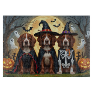 Planche À Découper Chiens rouges irlandais Citrouille Halloween Funny