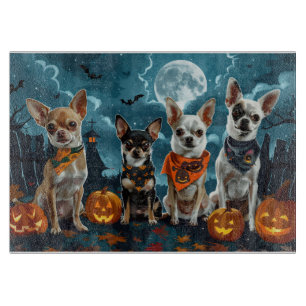 Planche À Découper Chihuahua Halloween Épouvantable