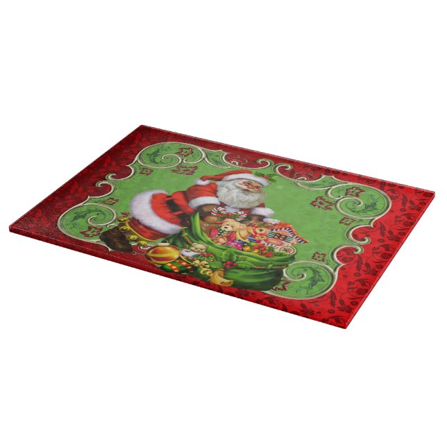 Planche À Découper Christmas Père Noël Vacances (Coin)