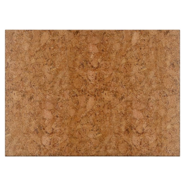 Planche À Découper Chunky naturel Cork Wood Grain Look (Devant)