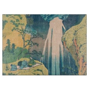 Planche À Découper Chutes d'Amida d'Hokusai Japon Cascade