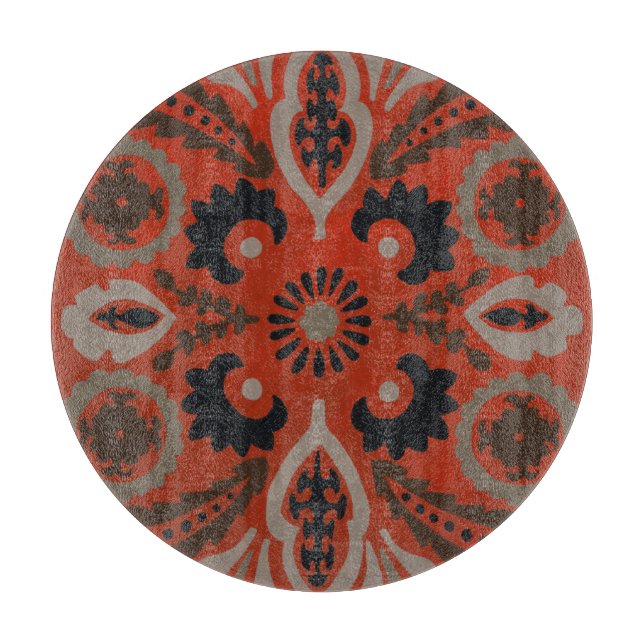 Planche À Découper Cinnabar Suzani II (Devant)