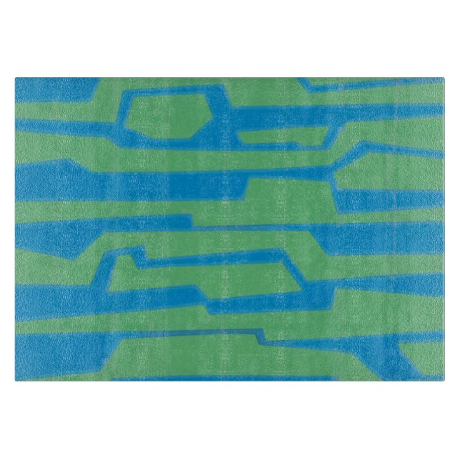 Planche À Découper Circuit V moderne (Devant)