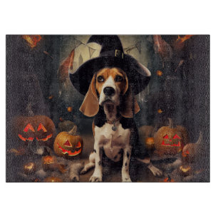 Planche À Découper Citrouilles Beagle Halloween Épouvantables