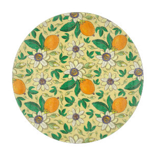 Planche À Découper Citrouilles et Feuilles : Récolte d'automne