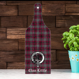 Planche À Découper Clan écossais Little Tartan et Crest Badge personn
