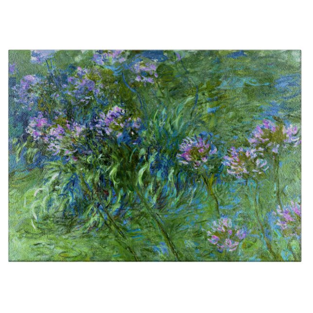 Planche À Découper Claude Monet : Agapanthus (Devant)