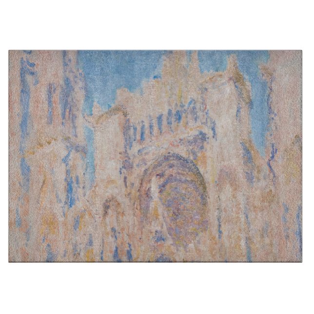 Planche À Découper Claude Monet - Cathédrale de Rouen au coucher du s (Devant)