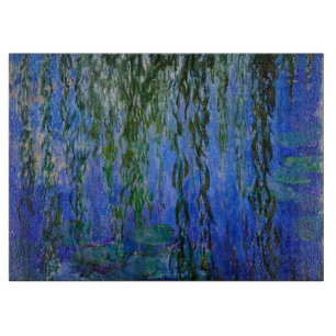 Planche À Découper Claude Monet - Lys d'eau avec saule plumant