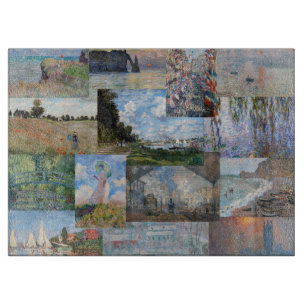 Planche À Découper Claude Monet - Patchwork de chefs-d'oeuvre