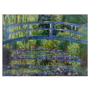 Planche À Découper Claude Monet : Pont au-dessus d'un étang des