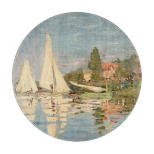 Planche À Découper Claude Monet   Regatta at Argenteuil, c.1872