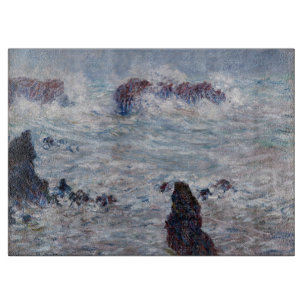 Planche À Découper Claude Monet - Tempête au large de la Belle-Île