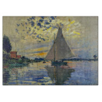 Claude Monet - Voilier au Petit-Gennevilliers