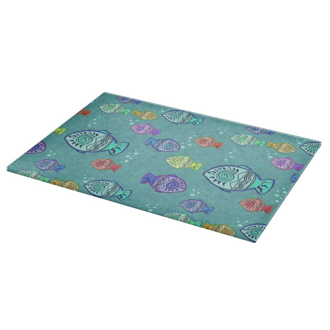 Planche À Découper Clip Art Fish Motif + vos idées (Coin)