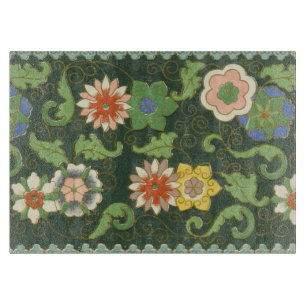 Planche À Découper Cloisonne Chine Patter Asiatique Oriental