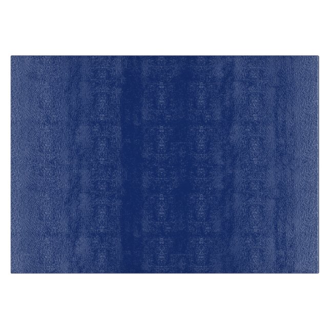 Planche À Découper Cobalt Bleu foncé Solid Tendance Couleur Arrière - (Devant)