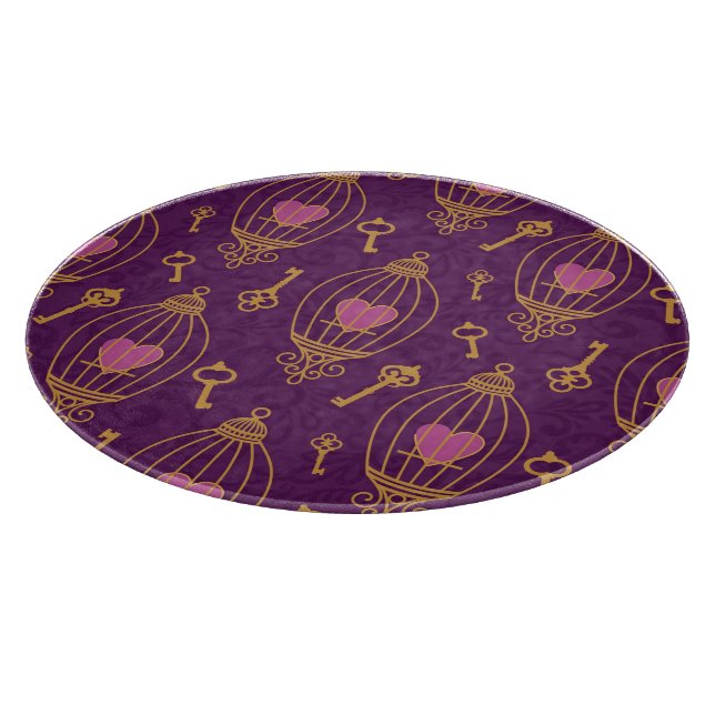 Planche À Découper Coeur-clé-motif (Coin)