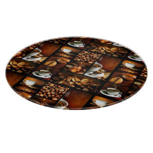 Planche À Découper Collage 2 de café