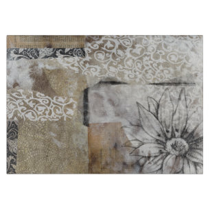 Planche À Découper Collage Fleur II