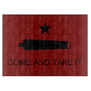 Planche À Découper Come & Take It ! Flag de Texas State