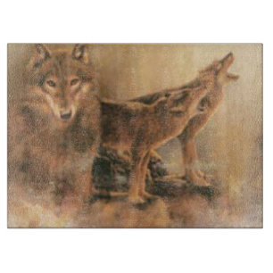 Planche À Découper Commission de coupe des loups sauvages