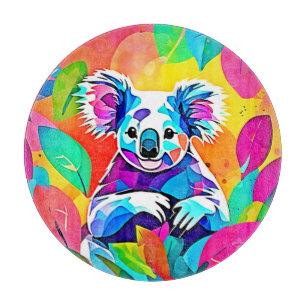 Planche À Découper Conception Abstraite de Koala