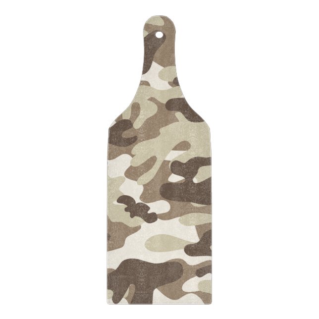 Planche À Découper Conception Camo Brown (Devant)