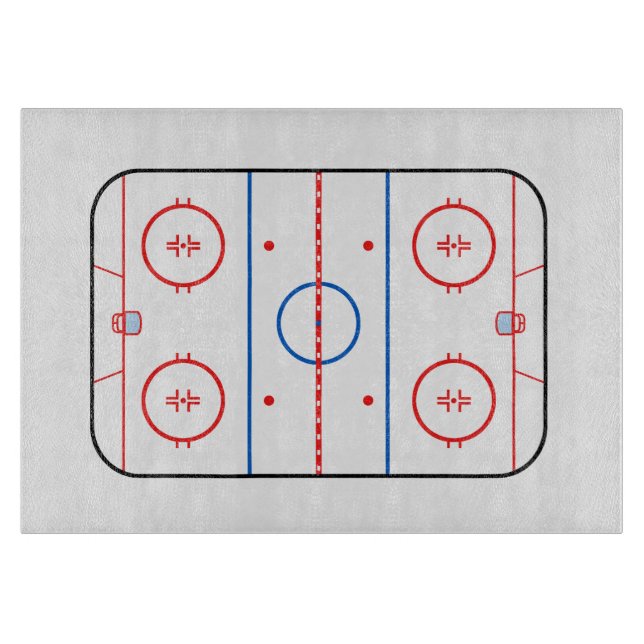 Planche À Découper Conception de match de hockey de diagramme de (Devant)