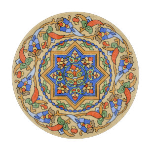 Planche À Découper Conception des poteries Vintages de Malibu dans le