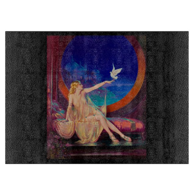 Planche À Découper Concubine de Sultana le sultan arabe 1925 (Devant)