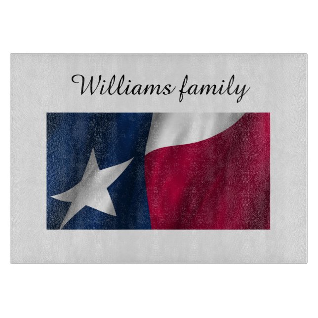 Planche À Découper Conseil de coupe de la famille Texas (Devant)