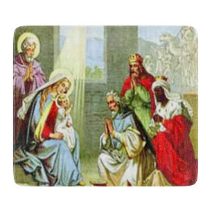 Planche À Découper Conseil de coupe des trois hommes sages
