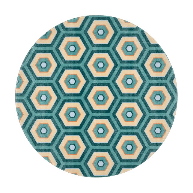 Planche À Découper Conseil de coupe - Motif de peigne (Devant)