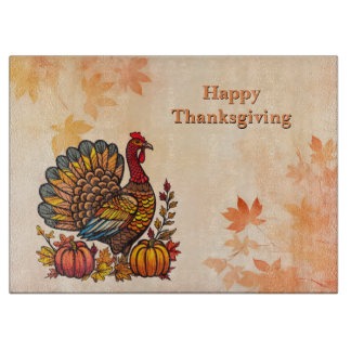 Planche À Découper Conseil de coupe Thanksgiving Traditionnel