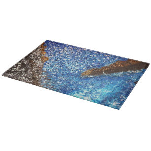 Planche À Découper Conseil de taille du verre de "clarté"