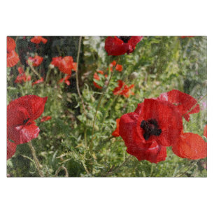 Planche À Découper Conseil de taille du verre de pavots