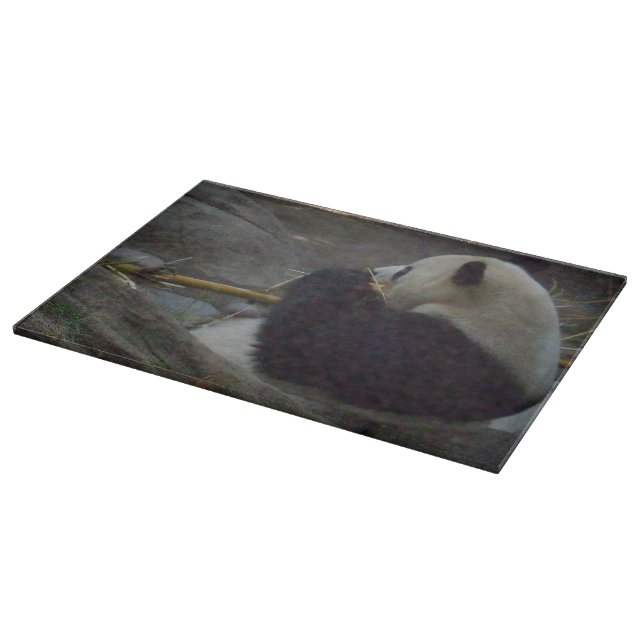 Planche À Découper Conseil de taille du verre d'ours panda (Coin)