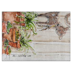 Planche À Découper Conseil décoratif de grande taille de taille du