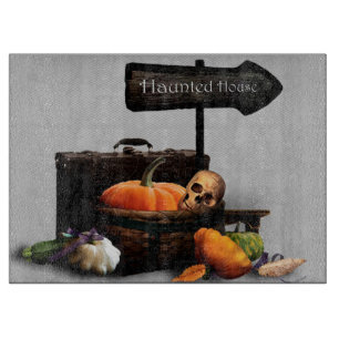 Planche À Découper Conseil décoratif de taille du verre de Halloween