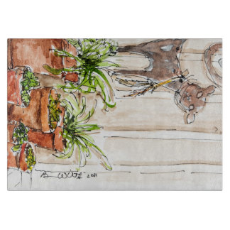 Planche À Découper Conseil décoratif de taille du verre de taille