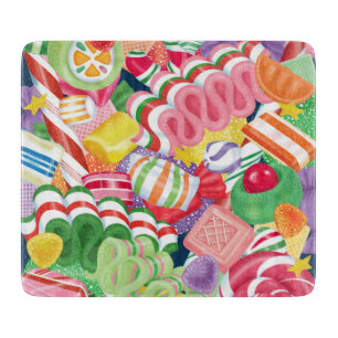 Planche À Découper Conseil démodé de taille du verre de sucrerie de
