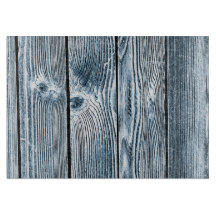 Conseil en bois de taille du verre de teinte bleue