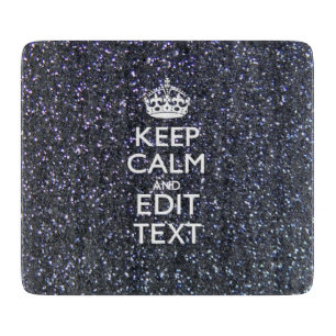 Planche À Découper Conserver le calme pour votre texte sur le style d