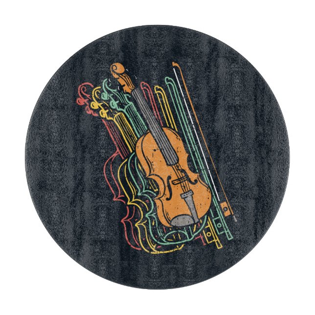 Planche À Découper Consommation de violon moderne (Devant)